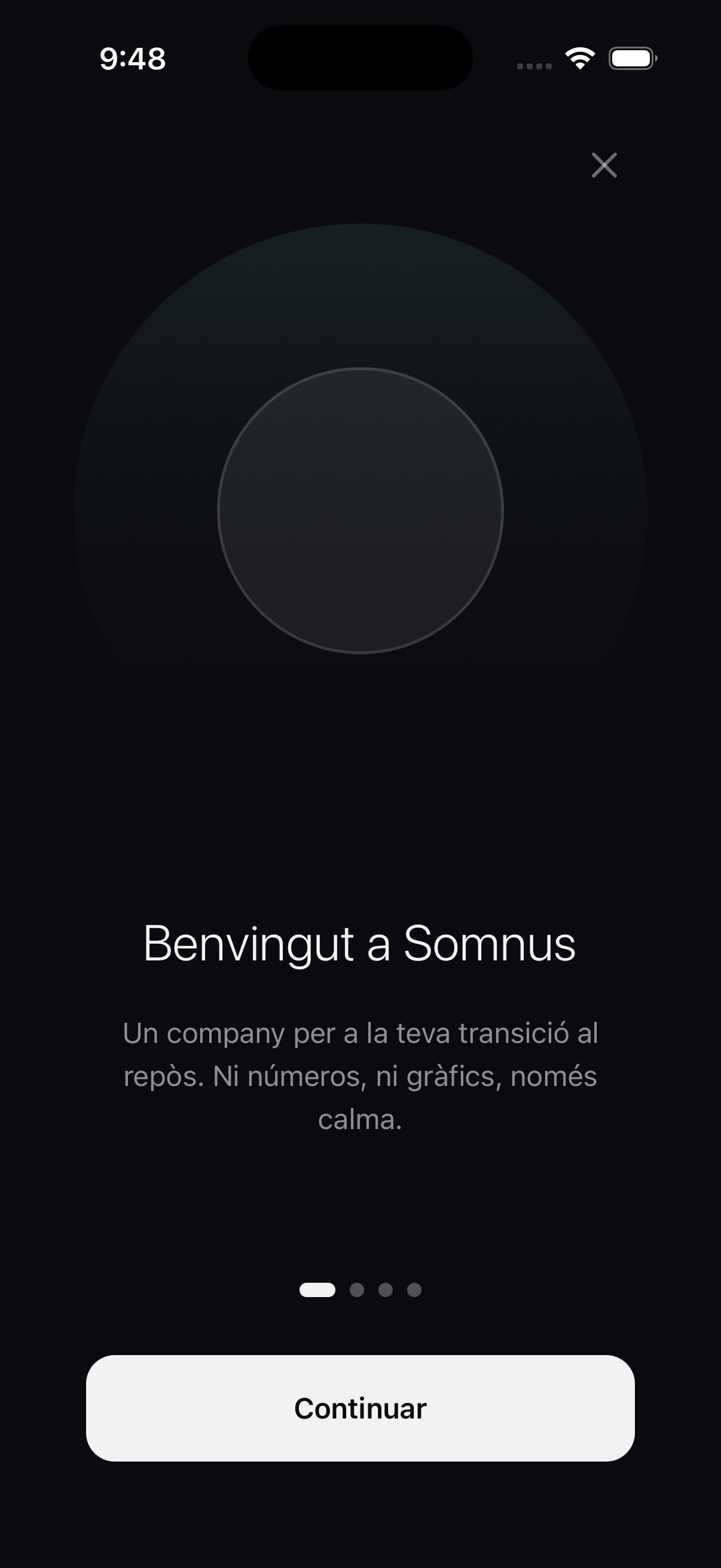 Somnus App Interface