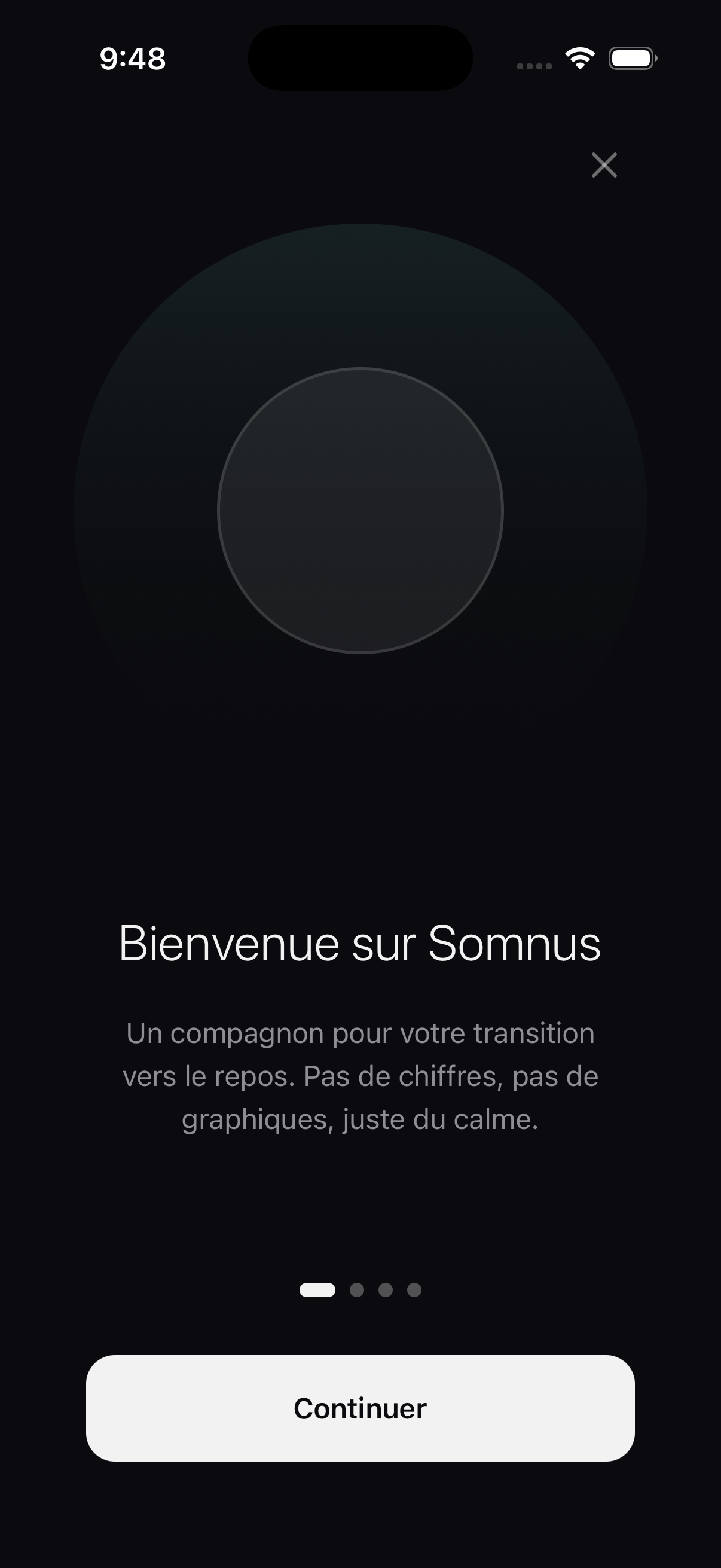 Somnus App Interface